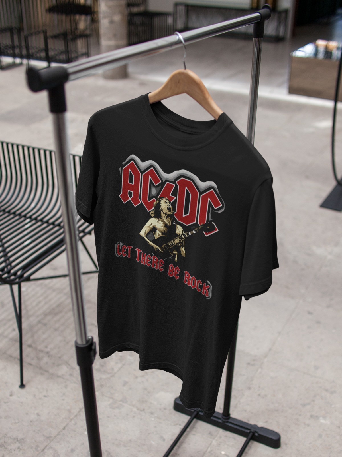 black oversized t-shirt men