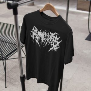 black oversized t-shirt men