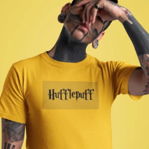 The Rare goat Hufflepuff Quidditch Team T-Shirt - Official Harry Potter Merch