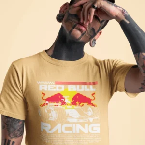 The Rare goat Red Bull Racing Formula 1 Beige T-Shirt | F1 Fan Graphic Tee